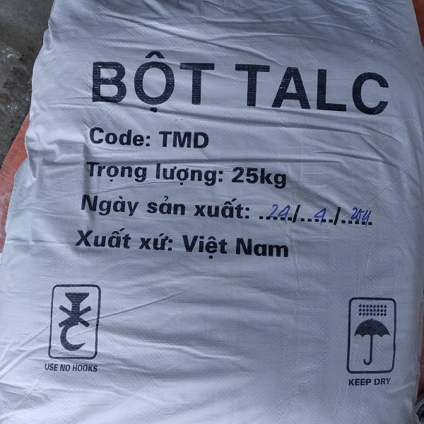 bột talc dùng trong sơn