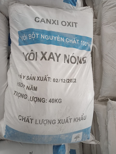 vôi xay nóng